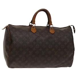 Louis Vuitton-LOUIS VUITTON Monogram Speedy 40 Hand Bag M41522 LV Auth yk17754-Monogram