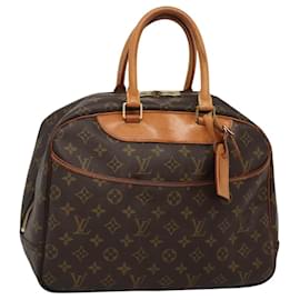 Louis Vuitton-LOUIS VUITTON Monogram Deauville Hand Bag M47270 LV Auth BA1245-Monogram