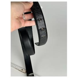 Dior-Ceinture DIOR T.cm 95 en cuir-Noir