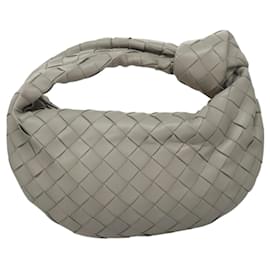 Autre Marque-BOTTEGA VENETA INTRECCIATO Mini Jody Shoulder Bag Leather Gray Auth BA1534AM-Brown