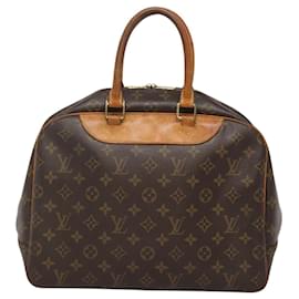 Louis Vuitton-LOUIS VUITTON Monogram Deauville Hand Bag M47270 LV Auth 118114-Monogram