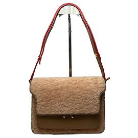 Bolsa Trunk vintage Marni marrom Marrom