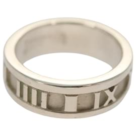 Autre Marque-TIFFANY&Co. Atlas Ring Ag925 Silver Auth 117661-Silvery