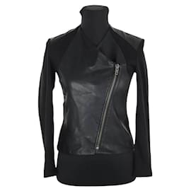 Helmut Lang Leather jacket Black