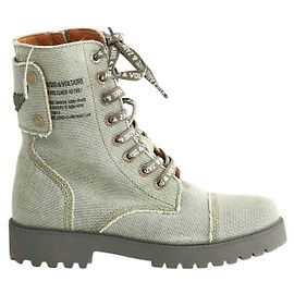 Zadig & Voltaire Laced boots Khaki