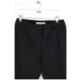 Dior-Straight wool trousers-Black