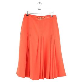 Céline Orange wool skirt Orange