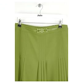 Céline-Wool skirt-Orange