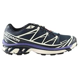 Yves Salomon-Navy sneakers-Navy blue