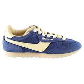 Autre Marque-Suede sneakers-Blue