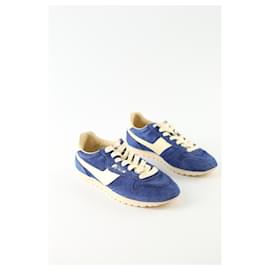 Autre Marque-Suede sneakers-Blue