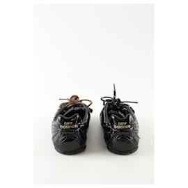 Miu Miu-Patent leather sneakers-Black