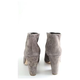 Sergio Rossi-Boots en daim-Gris