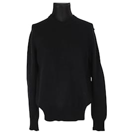 Helmut Lang Schwarzer Kaschmirpullover Schwarz