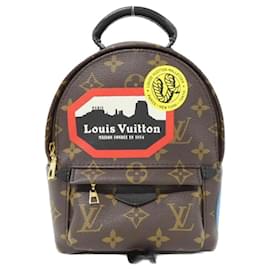 Louis Vuitton-Louis Vuitton Monogram World Tour Palm Springs Backpack MINI-Brown