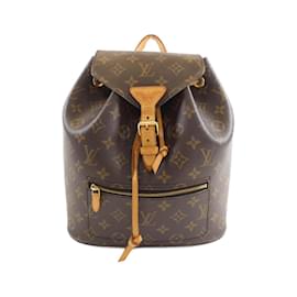 Louis Vuitton-Louis Vuitton Monogram Montsouris Backpack-Brown