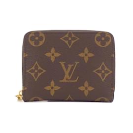 Louis Vuitton-Louis Vuitton Monogram Zippy Coin Purse-Brown