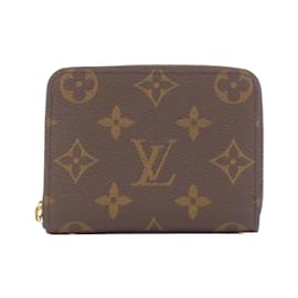 Louis Vuitton-Louis Vuitton Monogram Zippy Coin Purse-Brown