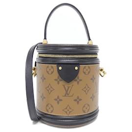 Louis Vuitton-Louis Vuitton Monogram Reverse Cannes Handbag-Brown