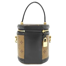 Louis Vuitton-Louis Vuitton Monogram Reverse Cannes Handbag-Brown