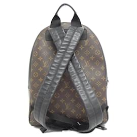 Louis Vuitton-Louis Vuitton Monogram Macassar Josh Backpack-Brown,Monogram