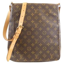 Louis Vuitton-Louis Vuitton Monogram Musette M51256 Shoulder Bag-Brown,Monogram