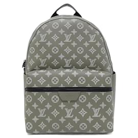 Louis Vuitton-Louis Vuitton Monogram Shadow Discovery Backpack PM-Olive green,Light green