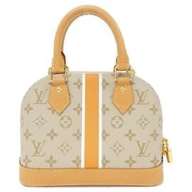 Louis Vuitton-Louis Vuitton Monogram Monopanam Alma BB Handbag-Beige,Orange