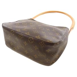 Louis Vuitton-Louis Vuitton Monogram Looping MM Shoulder Bag-Brown,Monogram