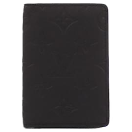 Louis Vuitton-Louis Vuitton Monogram Shadow Business Card Case-Black