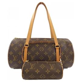 Louis Vuitton-Louis Vuitton Monogram Papillon Handbag-Brown,Monogram