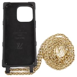Louis Vuitton-Louis Vuitton Monogram Re-Trunk Bumper Case for iPhone 14 Pro-Black