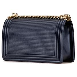 Chanel-Chanel Boy-Navy blue