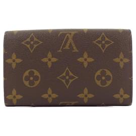 Louis Vuitton-Louis Vuitton Monogram Portefeuille Tresor M61736 Wallet-Brown