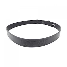 Loewe-Ceinture noire standard Loewe-Noir