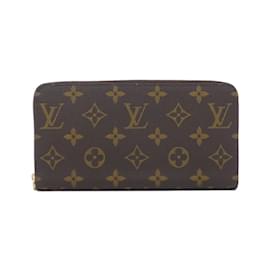 Louis Vuitton-Louis Vuitton Monogram Zippy Wallet-Brown,Pink,Monogram
