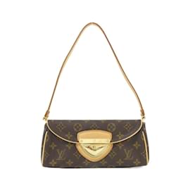Louis Vuitton-Louis Vuitton Monogram Pochette Beverly M40122 Shoulder Bag-Brown,Monogram