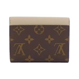 Louis Vuitton-Louis Vuitton Monogram Portefeuille Victorine Wallet-Brown,Grey,Monogram