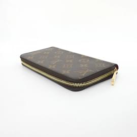 Louis Vuitton-Louis Vuitton Monogram Zippy Wallet M41895-Brown,Fuschia,Monogram
