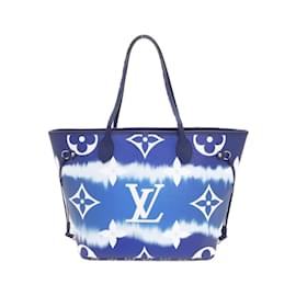 Louis Vuitton-Louis Vuitton LV Escale Neverfull MM Handbag-Blue