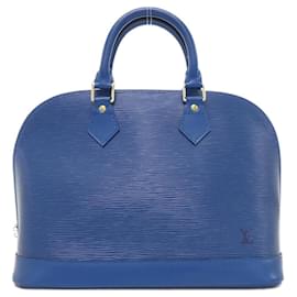 Louis Vuitton-Louis Vuitton Epi Alma PM Handbag-Blue