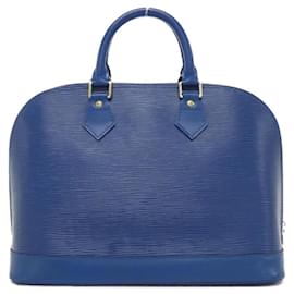 Louis Vuitton-Louis Vuitton Epi Alma PM Handbag-Blue