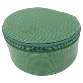 Louis Vuitton-Louis Vuitton Epi Ecran Bijou Jewelry Case-Green