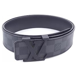Louis Vuitton-Louis Vuitton Canvas Belt-Brown,Black