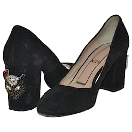No 21-pumps-Black
