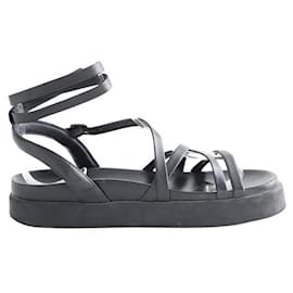 Bash-Sandales en cuir-Noir
