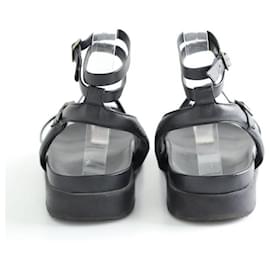 Bash-Sandales en cuir-Noir