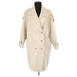 Bash Beige wool coat Beige