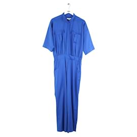 Autre Marque-Wool suit-Blue