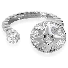 Christian Dior-Christian Dior White Gold Diamond Rose Des Vents Ring-Other